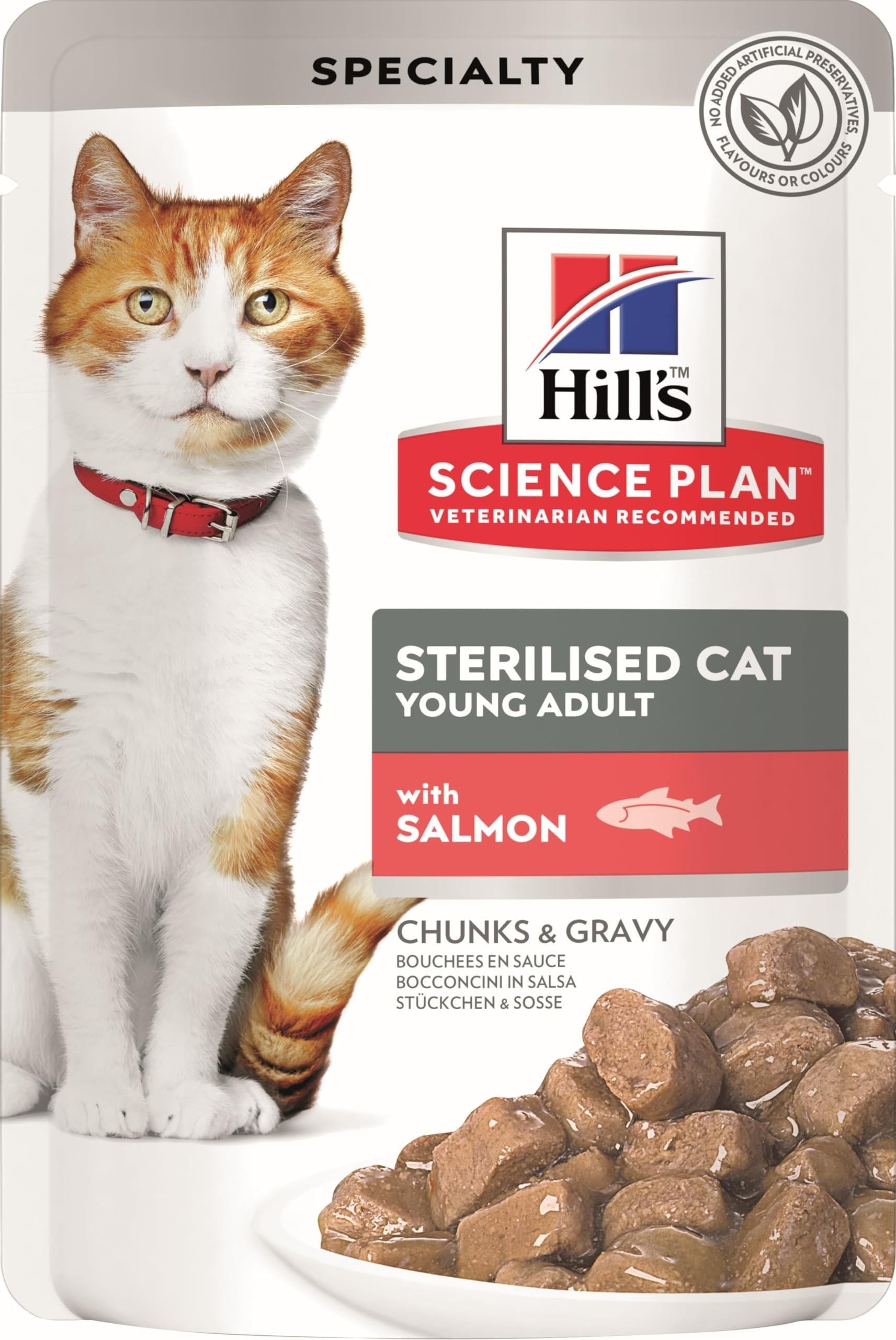 Hill's SP Somolu Kısırlaştırılmış Yetişkin Kedi Pouch 85 gr
