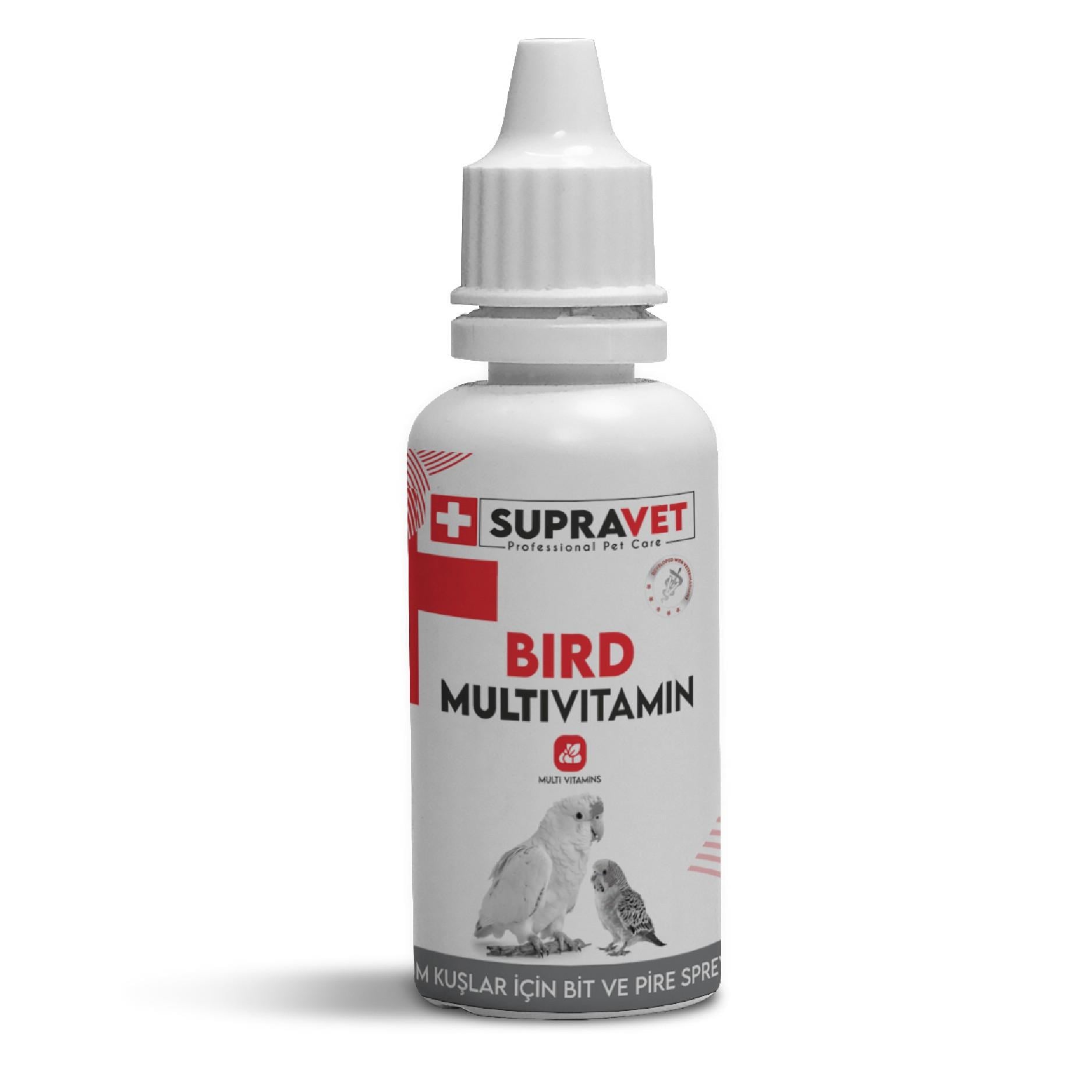 Supravet Kuşlar İçin Multi Vitamin Damla 30 Ml