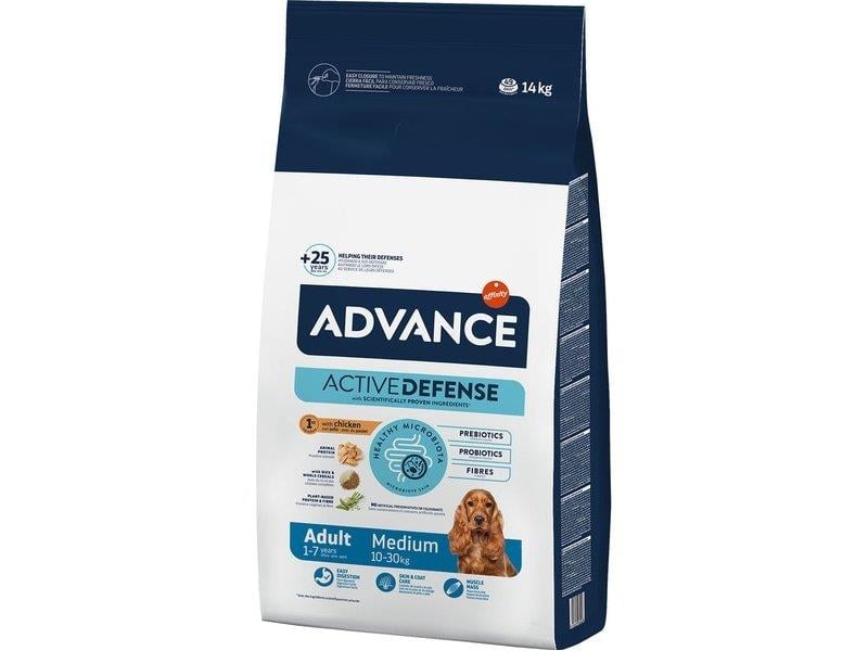 Advance Tavuklu Orta Irk Yetişkin Köpek Maması 14kg