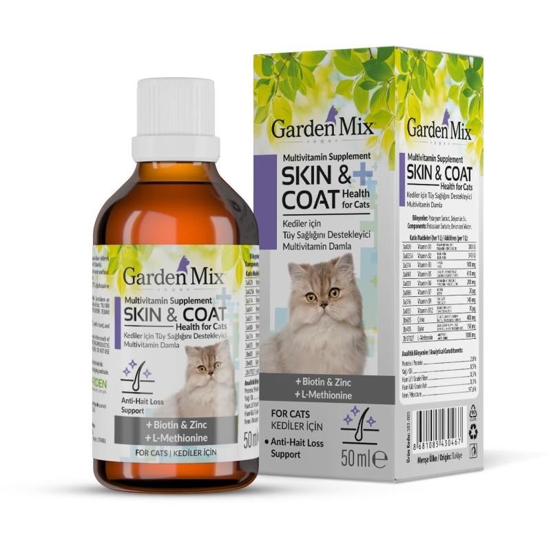 Garden Mix Kedi Tüy Sağlığı Damlası 50 ml