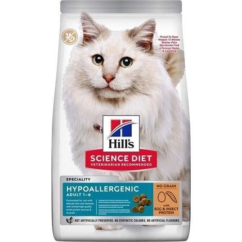 Hill's Yumurta ve Larva Proteinli Kedi Maması 1,5kg