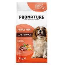 Pronature Kuzulu ve Pirinçli Küçük Irk Yetişkin Köpek Maması 3kg