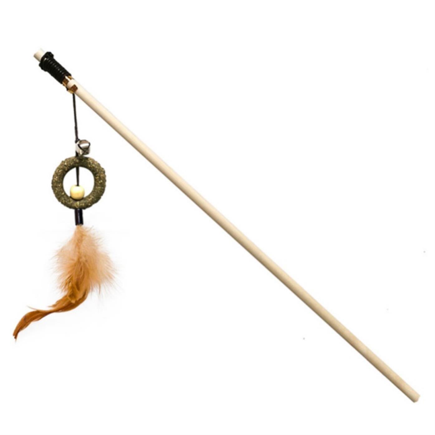 Eastland Catnipli Tüylü Olta Kedi Oyuncağı 40cm