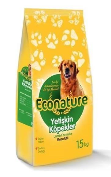 Econature Kuzulu Yetişkin Köpek Maması 15 Kg