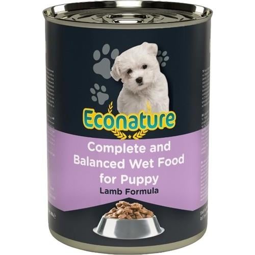 Econature Sos İçinde Kuzu Etli Yavru Köpek Konservesi 400gr