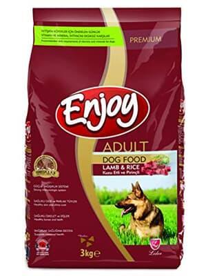 Enjoy Kuzu Etli Ve Pirinçli Yetişkin Köpek Maması 3kg