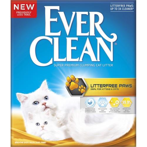 Ever Clean Less Trail/Litter Free  Patilere Yapışmayan Topaklanan Kedi Kumu 10lt