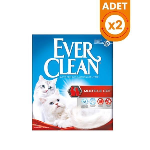 Ever Clean Multiple Çoklu Kullanıma Uygun Kedi Kumu 6lt X 2 Adet
