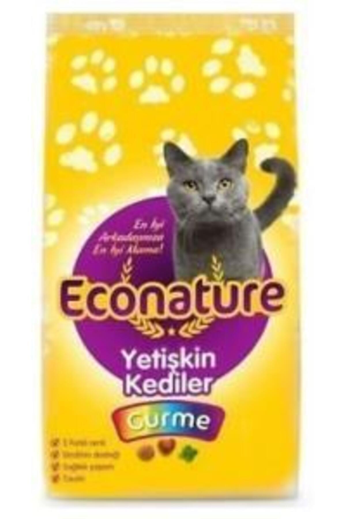 Econature Gurme Balıklı Yetişkin Kedi Maması 1kg