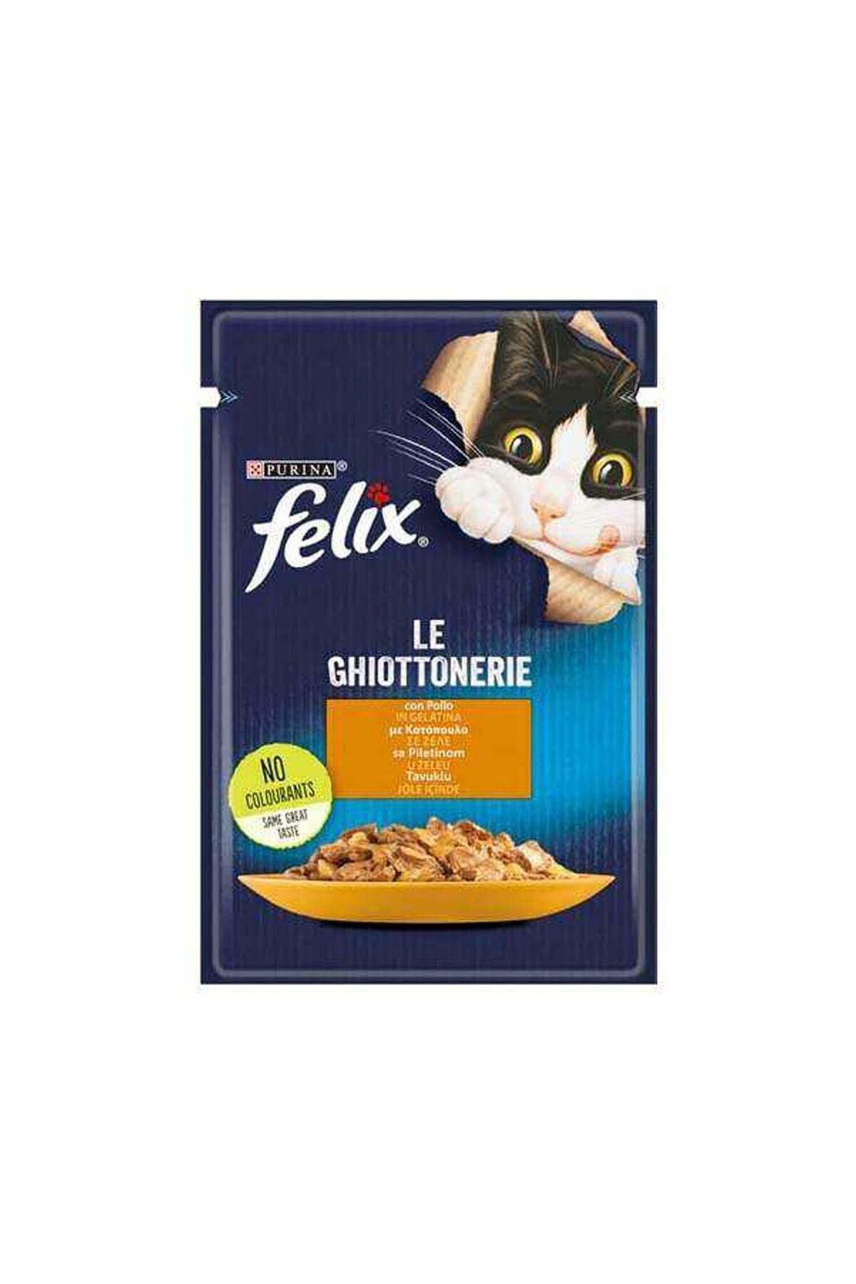 Felix Tavuklu Yetişkin Kedi Yaş Maması 85 Gr
