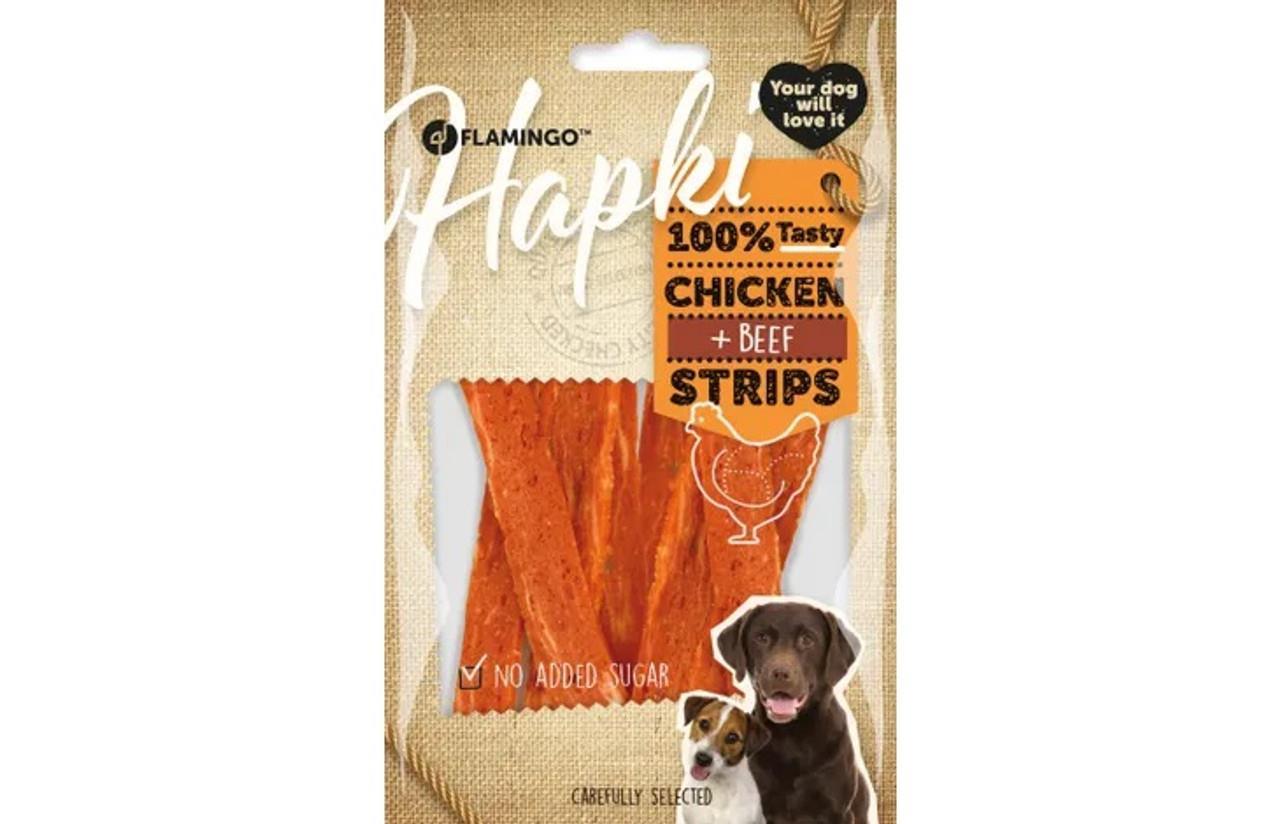 Flamingo Tavuklu ve Biftekli Şerit Köpek Ödül Maması 85gr