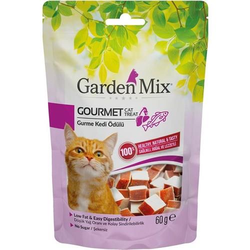 Garden Mix Gurme Balıklı ve Tavuklu Kedi Ödül Maması 60gr