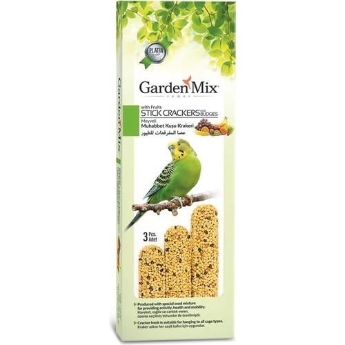 Garden Mix Platin Meyveli Kuş Krakeri 80gr (3'lü)