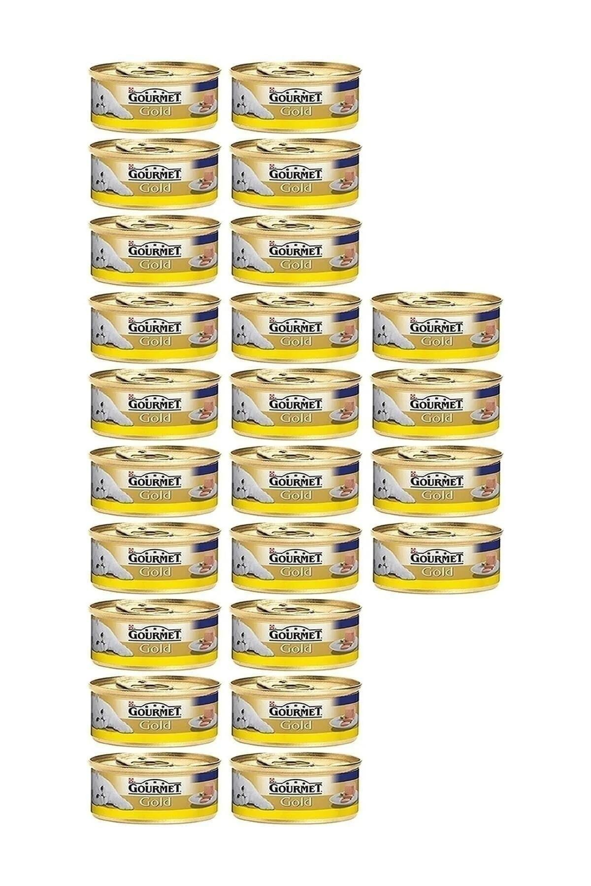 Gourmet Gold Kıyılmış Tavuklu Yaş Kedi Maması 85 gr X 24 Adet