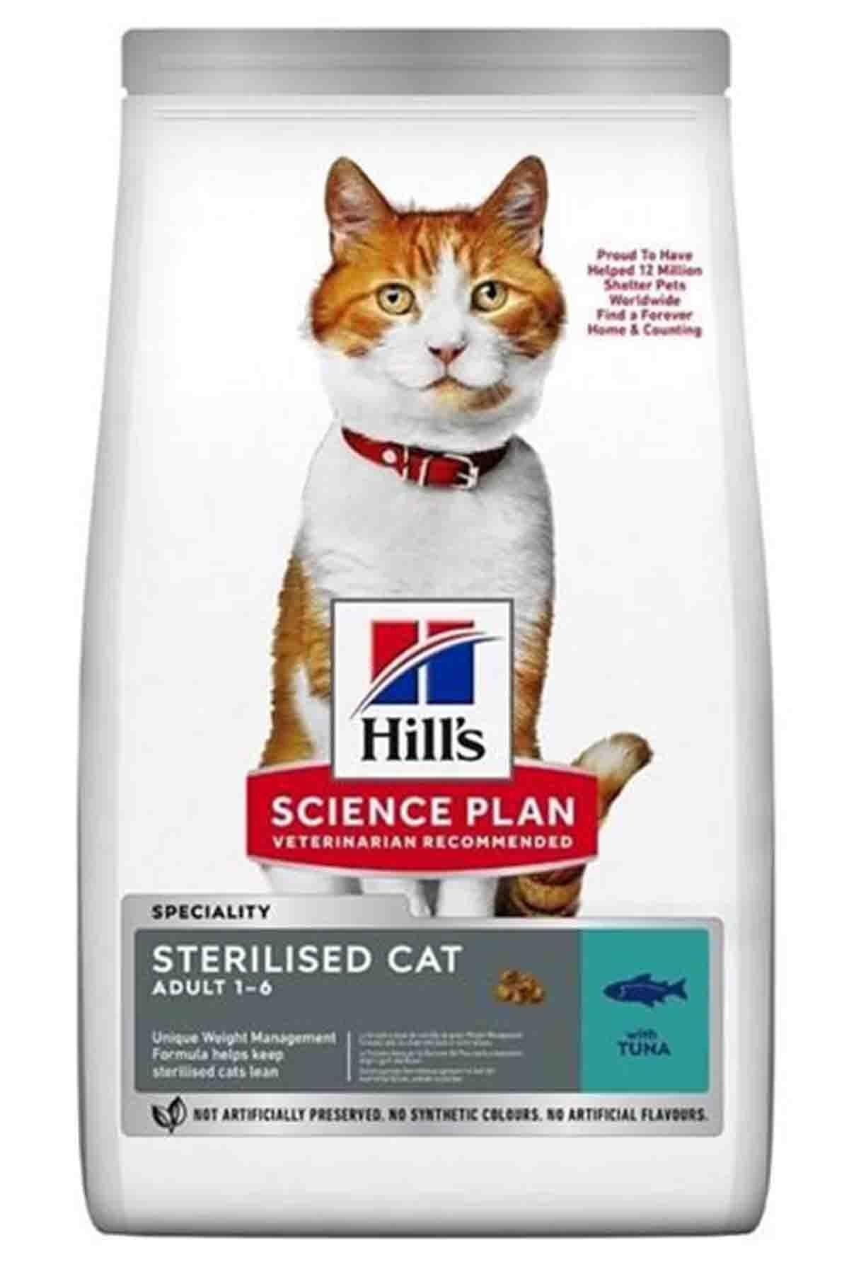Hill's SCIENCE PLAN Ton Balıklı Kısırlaştırılmış Kedi Maması 1,5kg