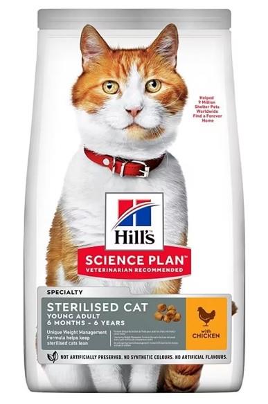 Hills Tavuk Etli Kısırlaştırılmış Yetişkin Kedi Maması 10 Kg