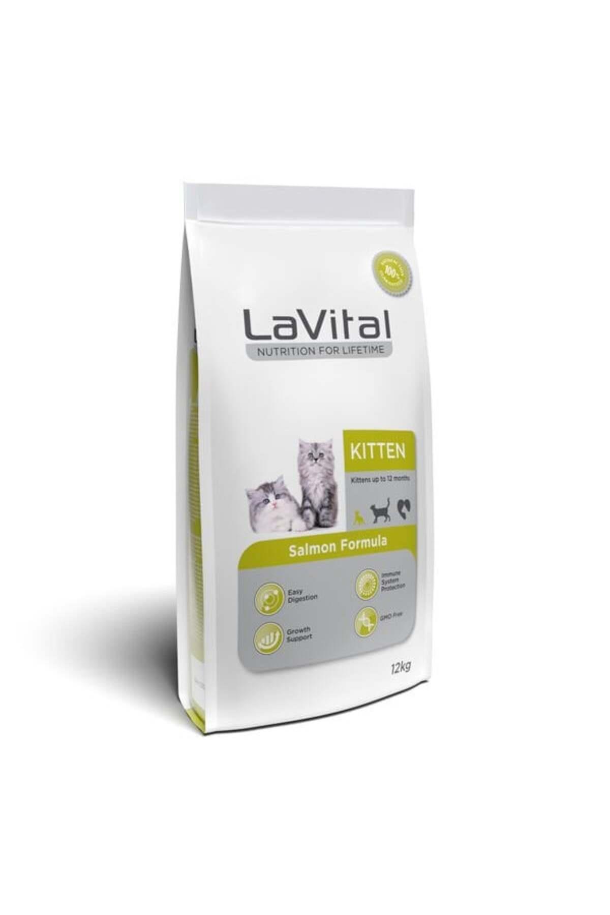 La Vital Kitten Somonlu Yavru Kedi Maması 12 Kg