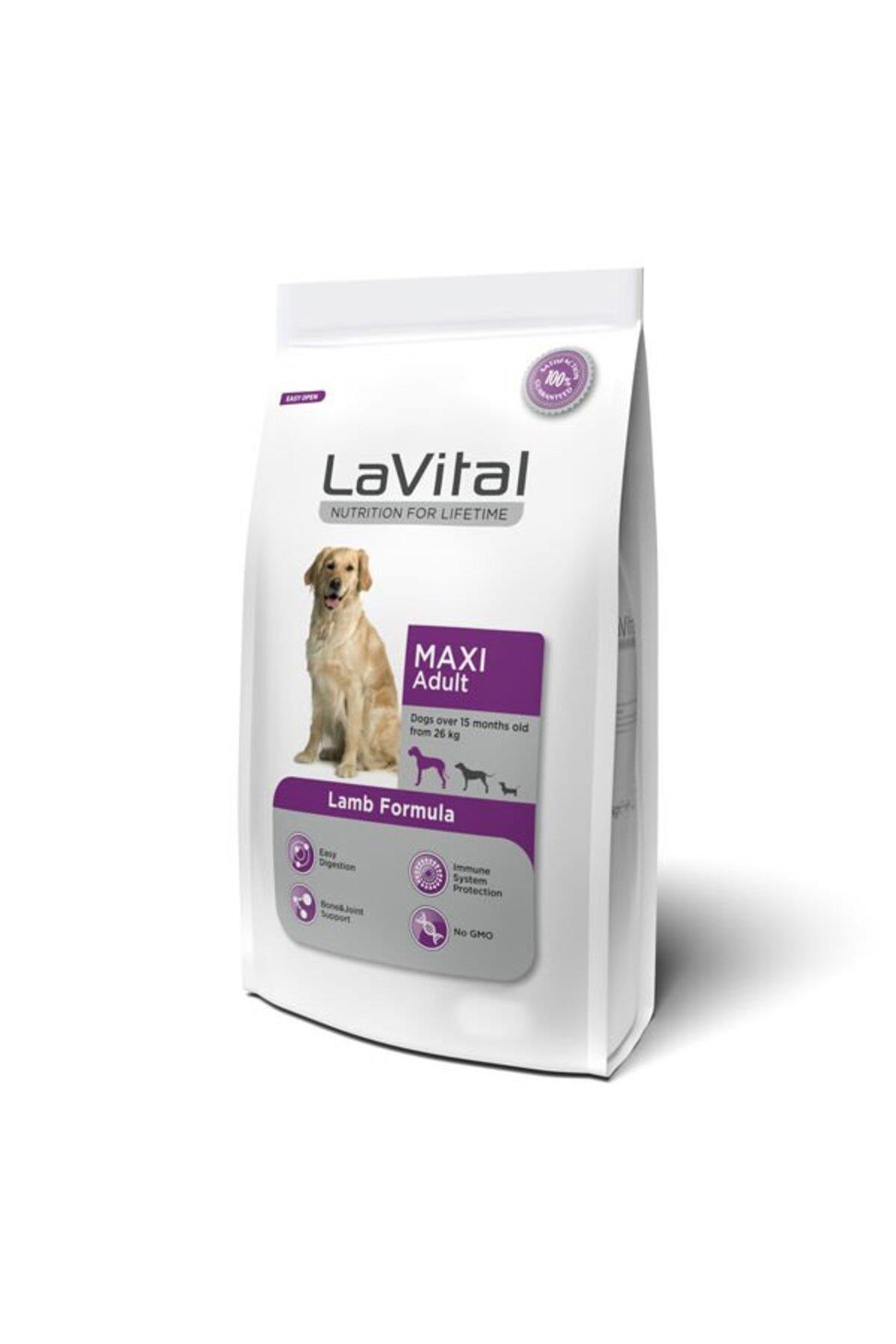 Lavital Kuzu Etli Büyük Irk Yetiskin Köpek Mamasi 12 + 3 kg