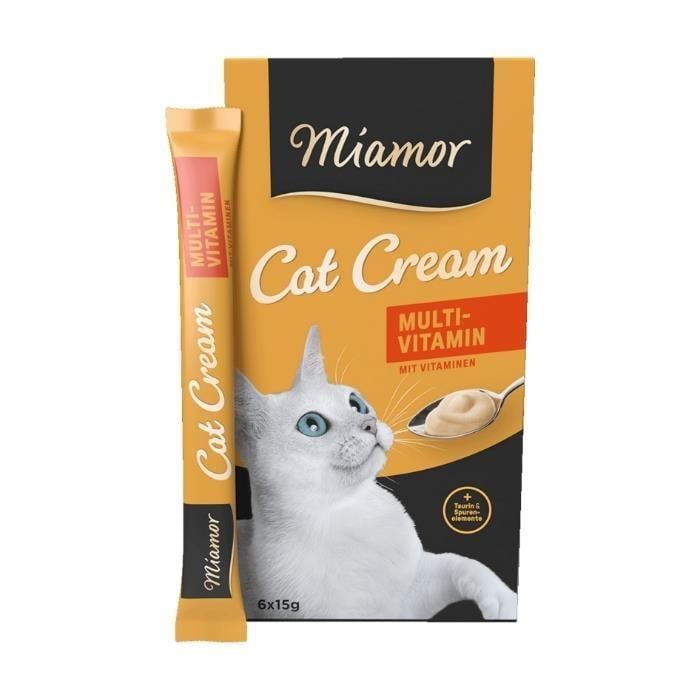 Miamor Cream Multivitamin Kedi Ödülü 6x15gr