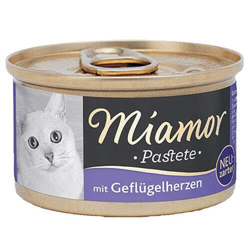 Miamor Pastete Yürek Etli Yetişkin Kedi Konservesi 85gr