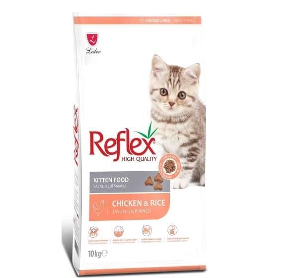 Reflex Tavuklu ve Pirinçli Yavru Kedi Maması 10kg