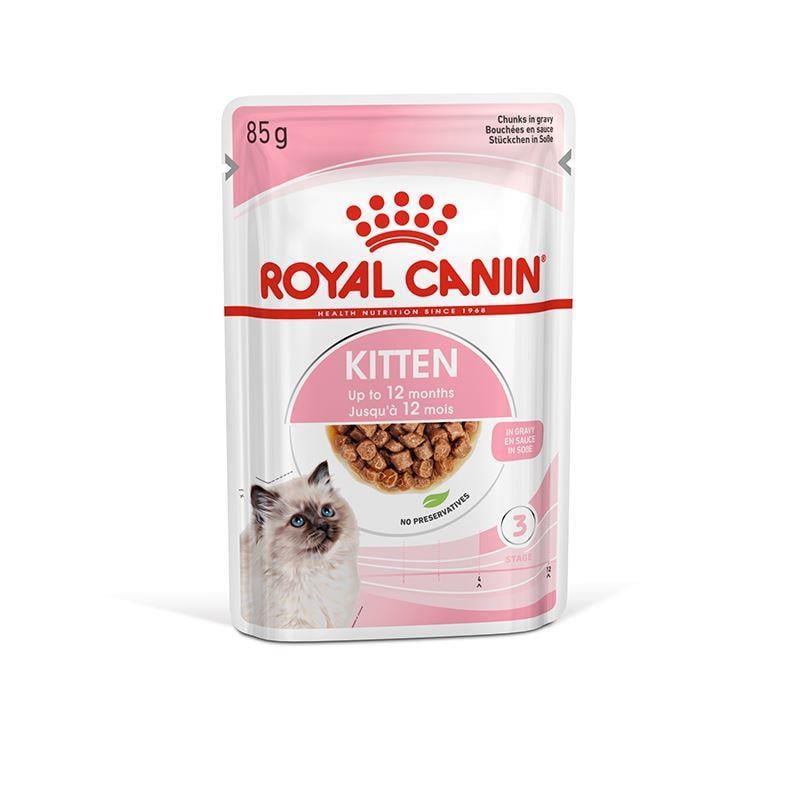 Royal Canin Pouch Kitten Sos İçinde Yavru Kedi Konservesi 85gr