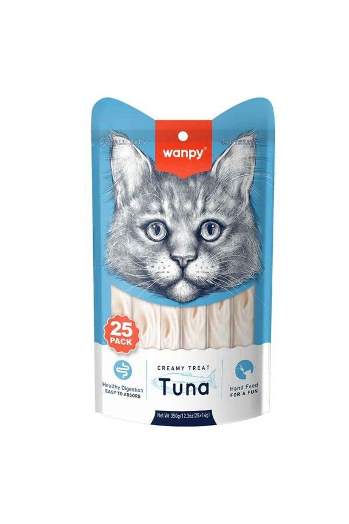 Wanpy Ton Balıklı Krema Kedi Ödülü 25x14gr