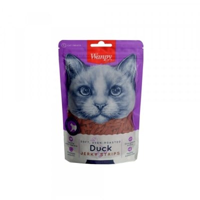Wanpy Gerçek Ördek Fileto Yumuşak Kedi Ödülü 80 gr