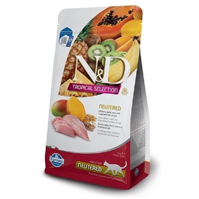 N&D Tropical Tavuklu Yetişkin Kedi Maması 1,5 kg