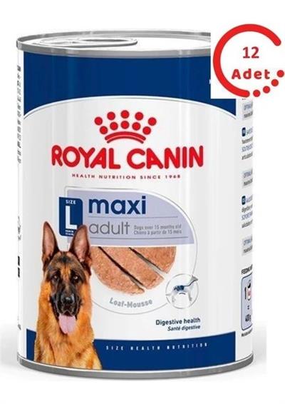 Royal Canin Loaf Mousse Büyük Irk Ezme Yetişkin Köpek Konservesi 410 gr x 12 Adet