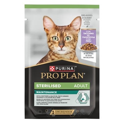 Pro Plan Pouch Jelly Hindili Kısır Kedi Konservesi 85gr
