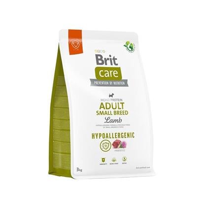 Brit Care Hipoalerjenik Kuzulu ve Pirinçli Küçük Irk Yetişkin Köpek Maması 3kg