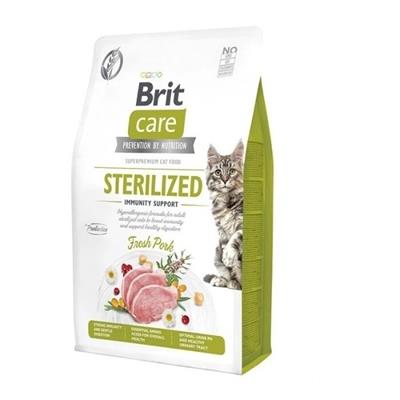 Brit Care Bağışılık Destekliyici Tahılsız Domuz Etli Kısır Kedi Maması 2kg