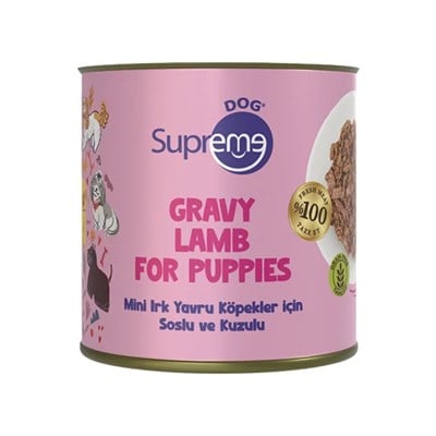 Supreme Sos İçinde Kuzulu Mini Irk Yavru Köpek Konservesi 200gr
