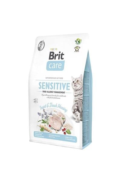 Brit Care Sensitive Hypo-Allergenic Larva Proteinli Tahılsız Yetişkin Kedi Maması 2kg