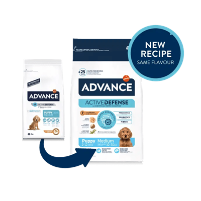 Advance Tavuklu ve Pirinçli Orta Irk Yavru Köpek Maması 3kg