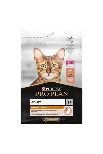 Pro Plan Derma Plus 3 kg (Elegant Adult) Tüy Yumağı Kontrolü Somonlu Kedi Maması