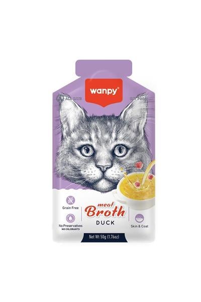 Wanpy Ördek Etli Tahılsız Kedi Çorbası 50gr