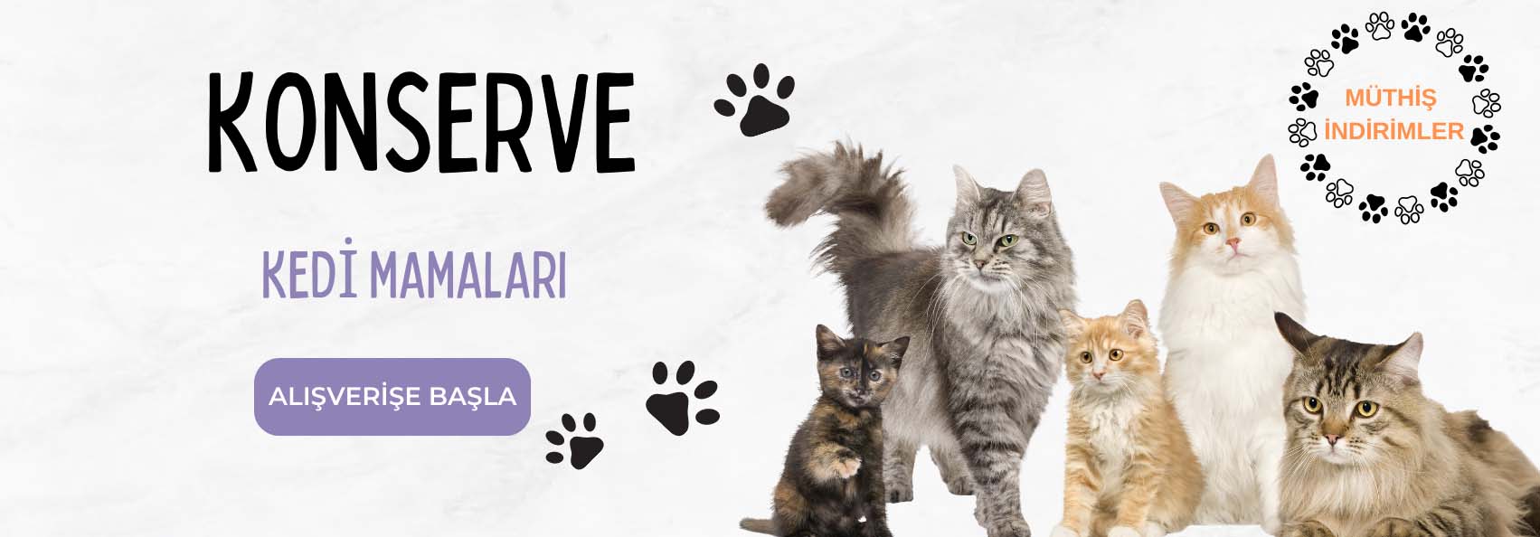 Konserve Kedi Mamaları