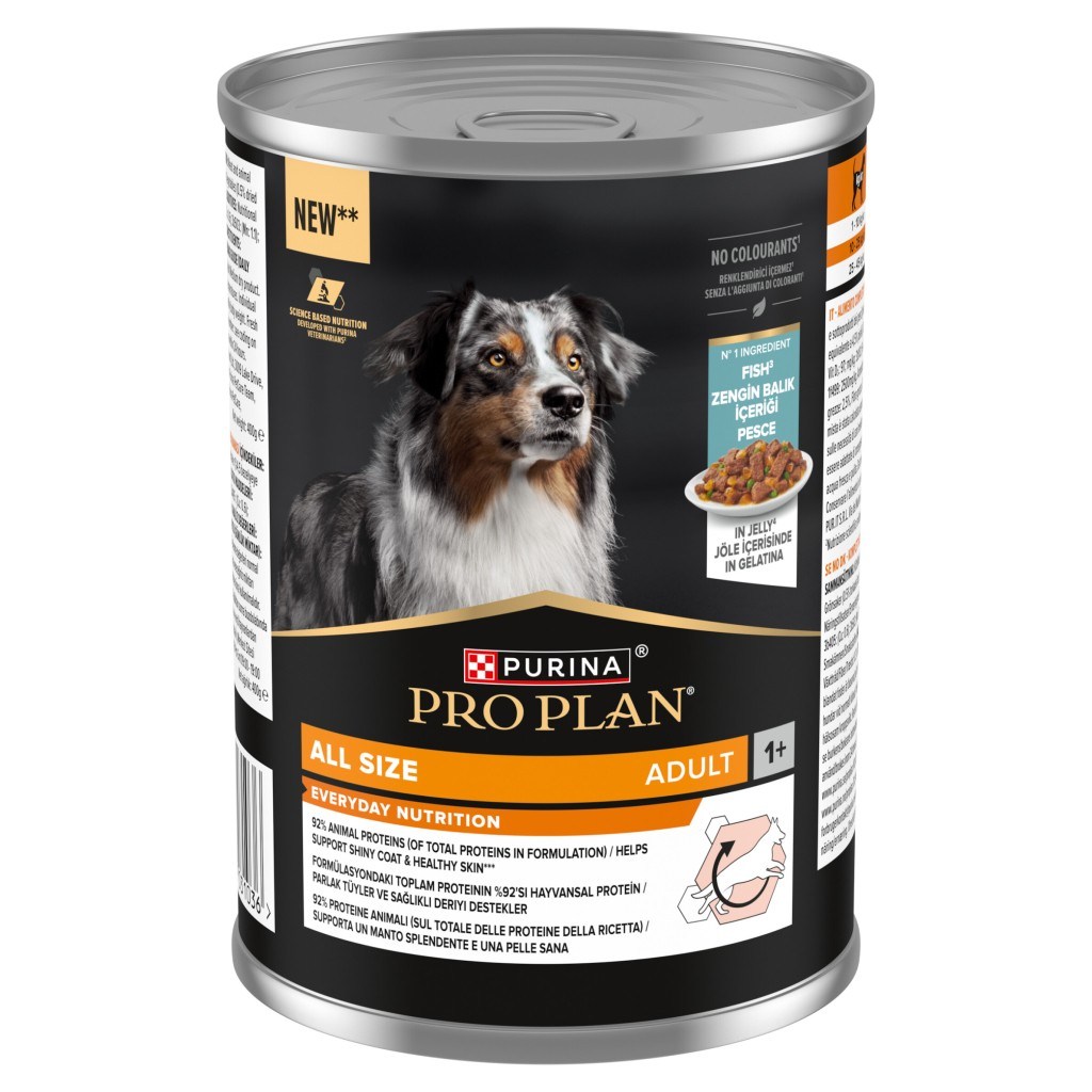 Pro Plan Jöle İçinde Balıklı Yetişkin Köpek Konservesi 400gr