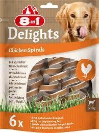 Smart Delights Chicken Spirals Tavuklu Burgu Köpek Ödülü (6'lı) 60gr