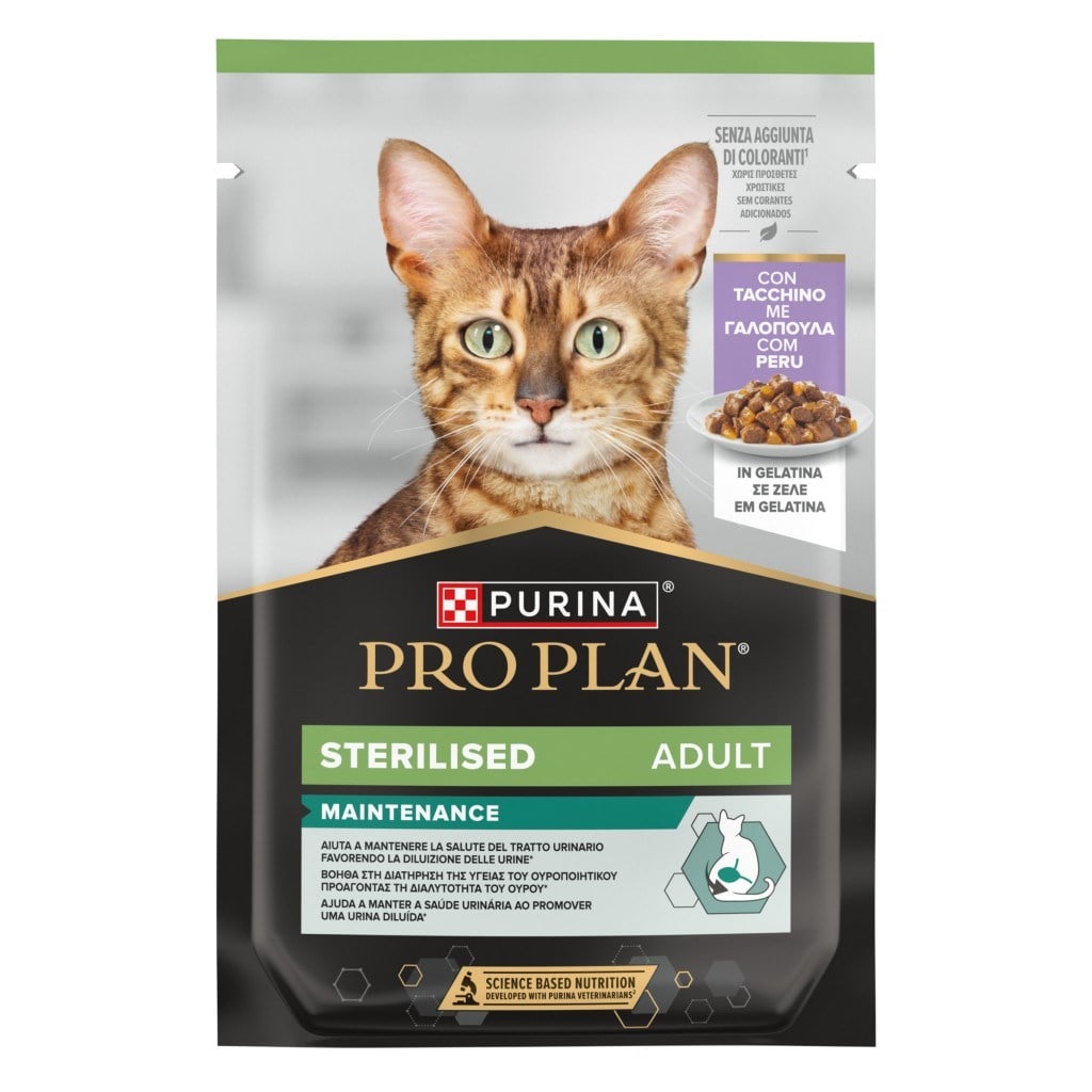 Pro Plan Pouch Jelly Hindili Kısır Kedi Konservesi 85gr