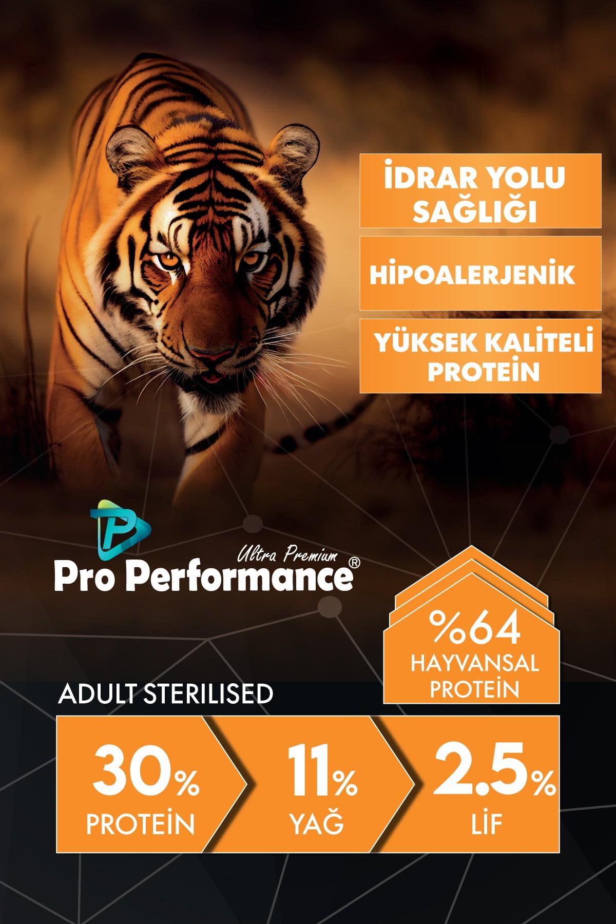 Pro Performance Tavuk ve Pirinçli Kısır Kedi Maması 2kg