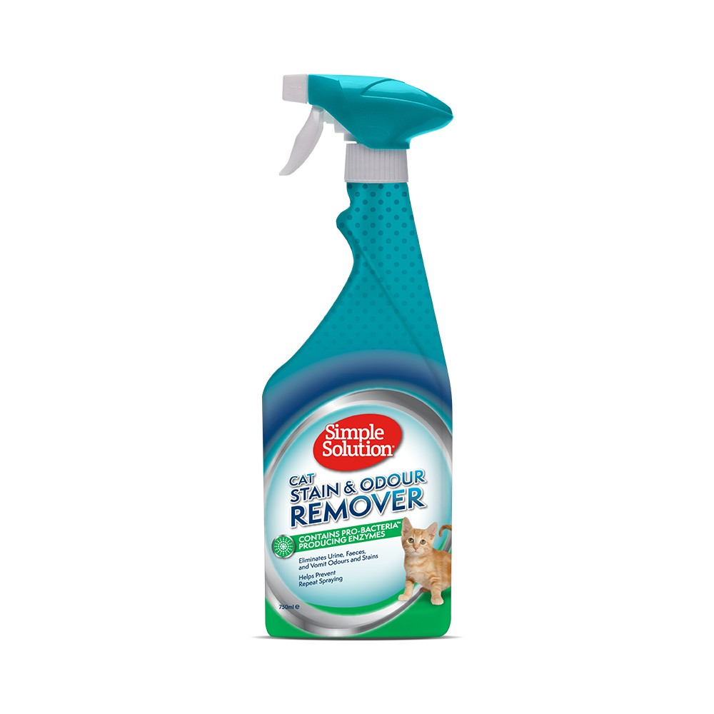 Simple Solution Kediler İçin Leke ve Koku Giderici Sprey 750ml