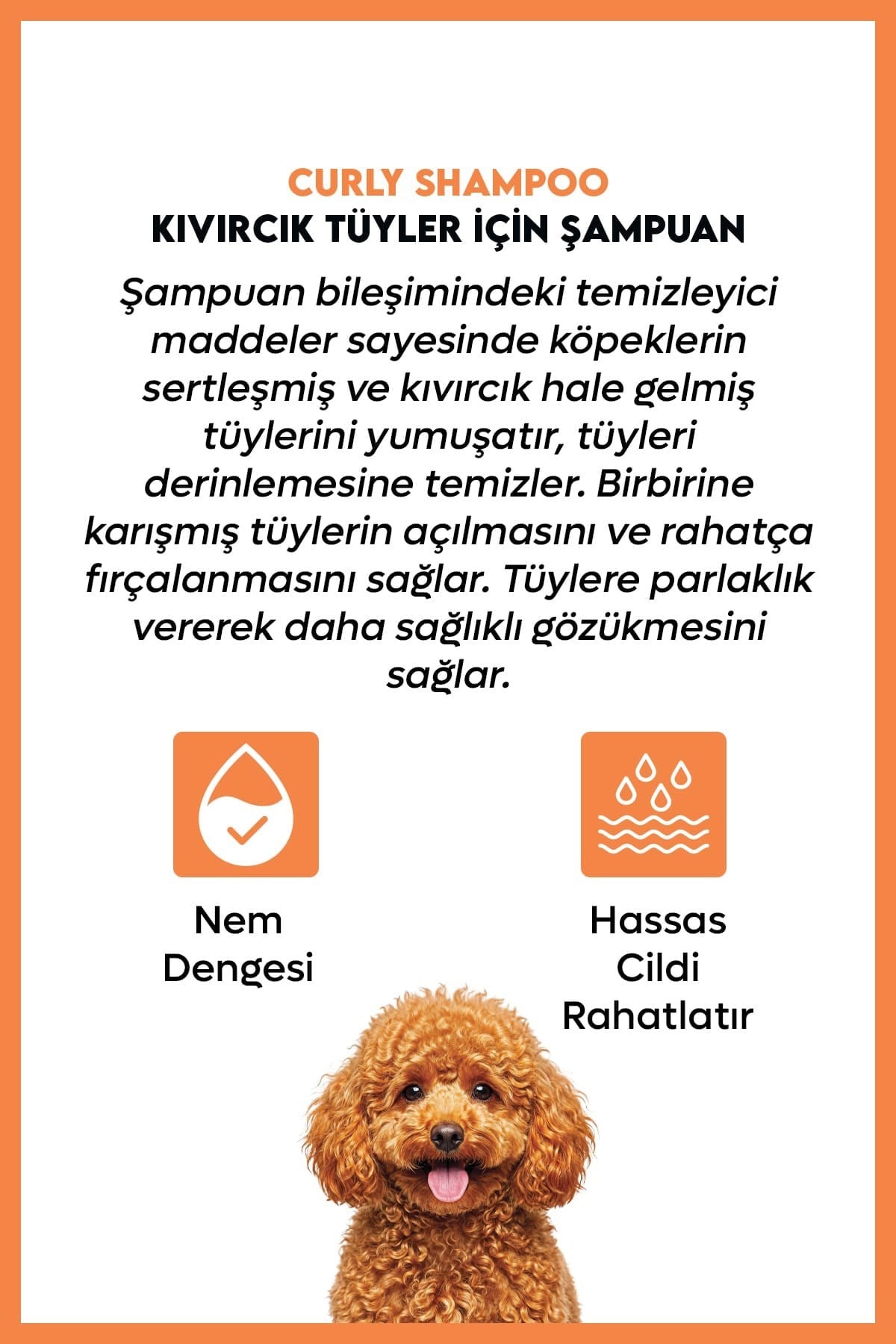 Supravet Kıvırcık Tüylü Köpekler İçin Şampuan 200ML