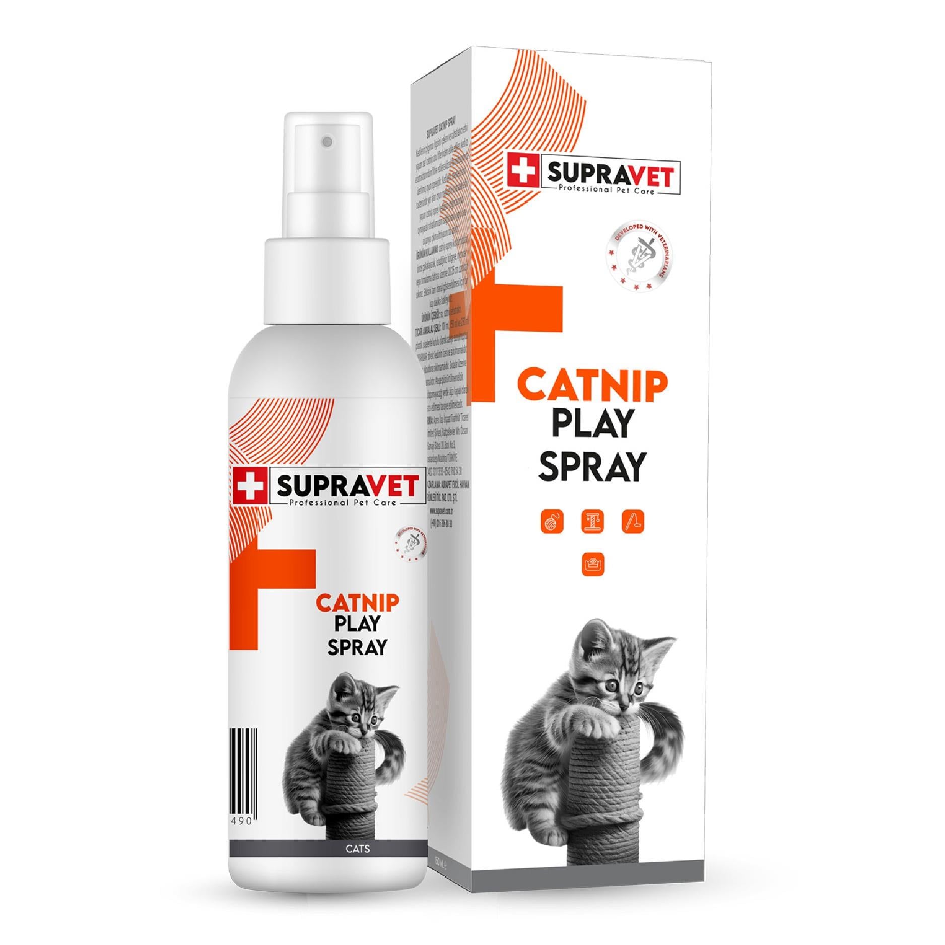Supravet Catnip Spray Kedi Oyun Spreyi 100 ML