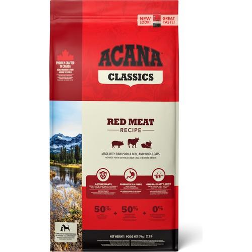 Acana Classics Classic Red Kuzulu ve Sığırlı Düşük Tahıllı Köpek Maması 17kg