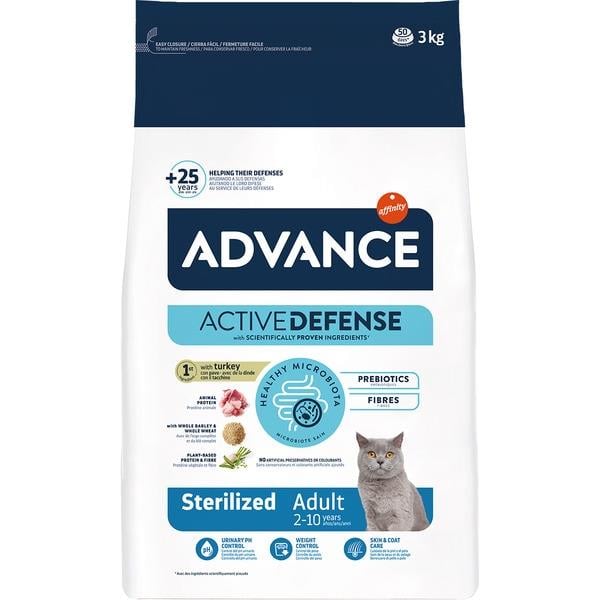 Advance Hindili Kısırlaştırılmış Kedi Maması 3kg