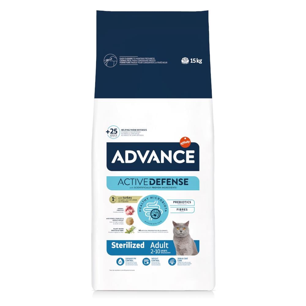 Advance Hindili Kısırlaştırılmış Kedi Maması 15kg