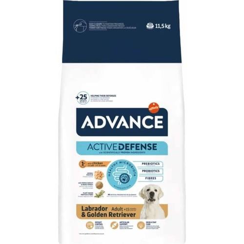 Advance Labrador ve Golden Retriever için Yetişkin Köpek Maması 11,5 Kg